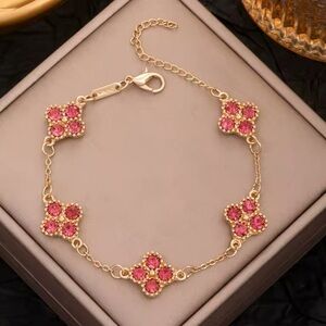 pink and gold bracelet BN